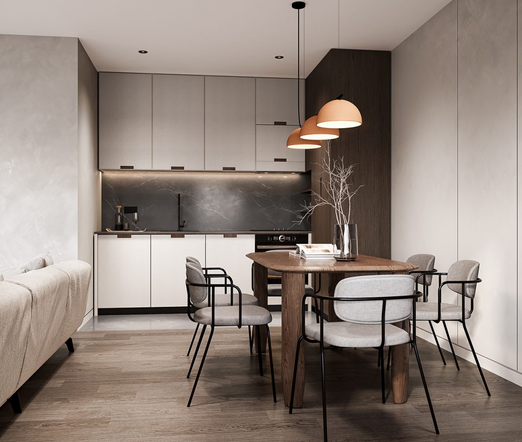 Trpezarija stana- Tip 3